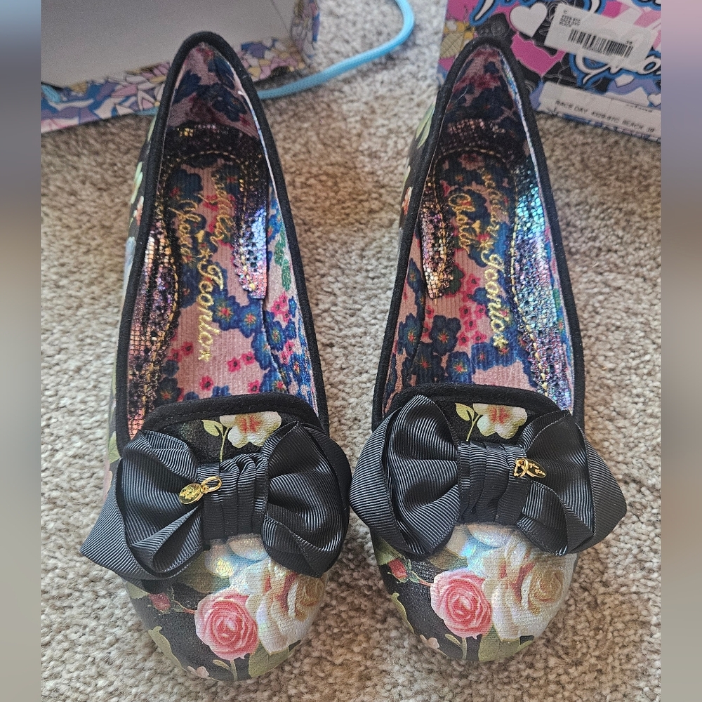 Irregular Choice Race Day flats **BRAND NEW IN BOX**